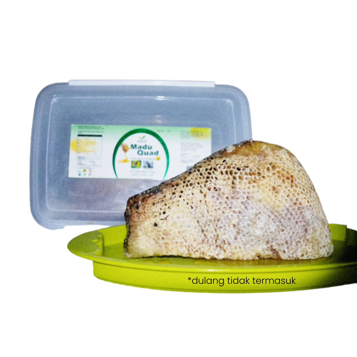 Madu Quad Sarang 3kg – Madu Tualang Asli beserta Sarang