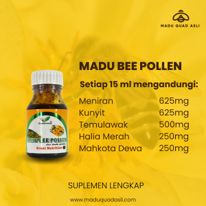 Alternative view of Madu Bee Pollen
