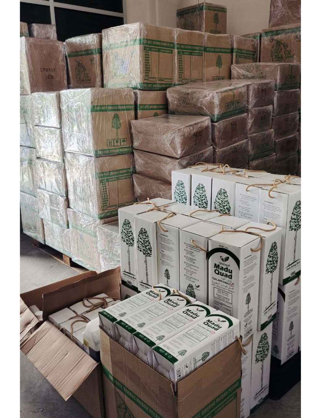 Kotak Madu Quad siap untuk dipos